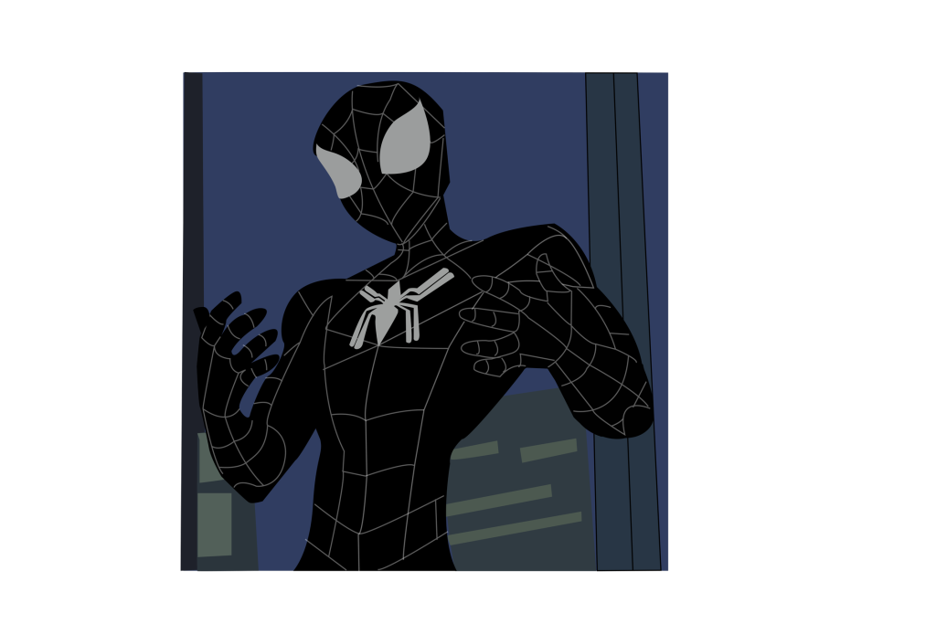 Illustration de Spider-Man (Costume Noir)